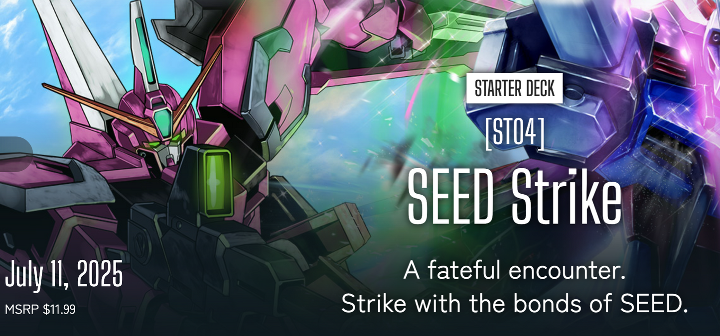 Gundam TCG: Seed Strike Starter (ST04)