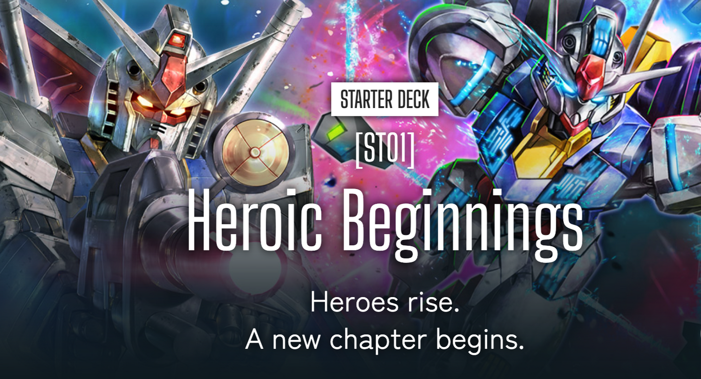 Gundam TCG: Heroic Beginnings Starter (ST01)